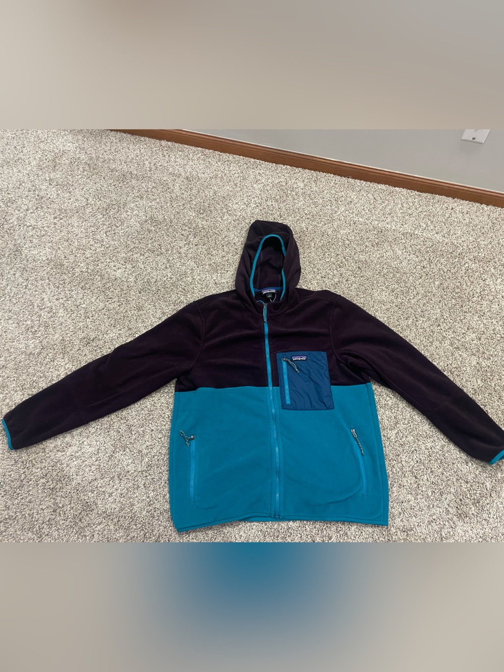 Patagonia microdini hoody size large - Picture 2 of 11